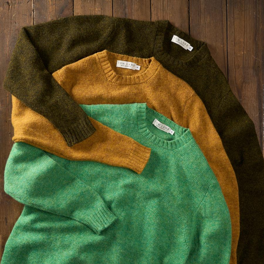 Shetland Crew Neck Jumper – Mint Shetland Crew Neck Jumper – Mint