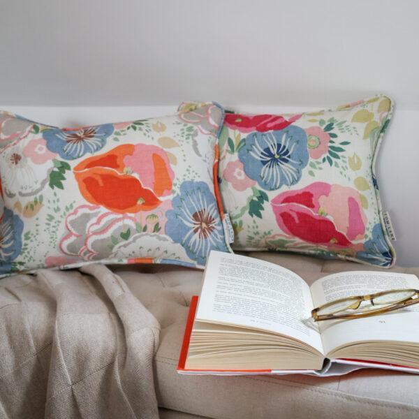 Floral Cushion - Pink