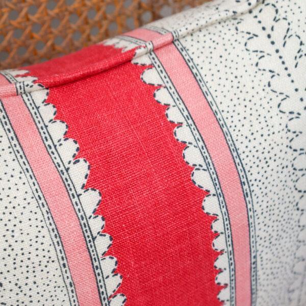 Dimity Cushion - Dragon Fruit