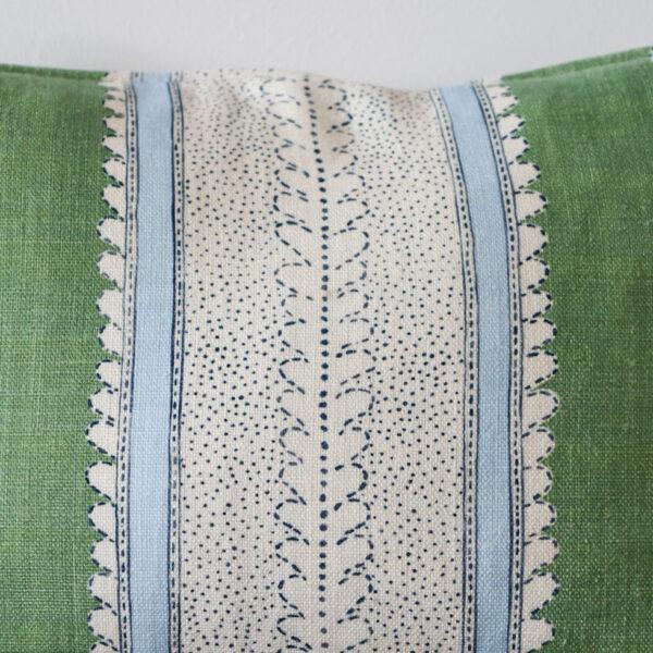 Dimity Cushion - Bowling Green