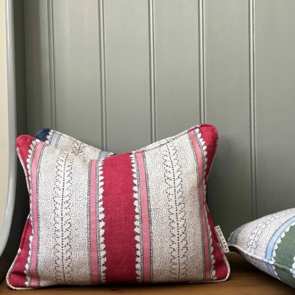 Dimity Cushion - Dragon Fruit