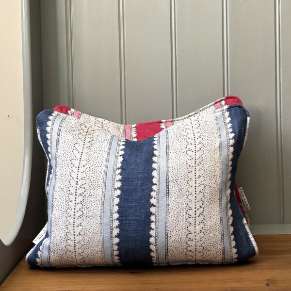 Dimity Cushion – Indigo