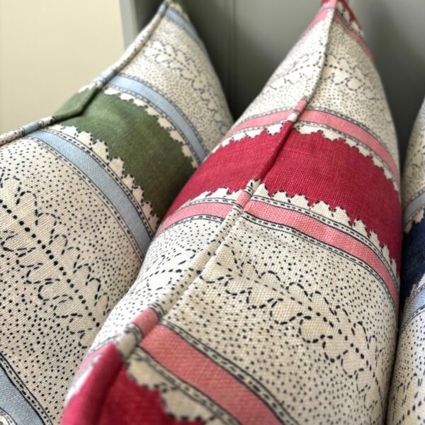 Dimity Cushion – Dragon Fruit