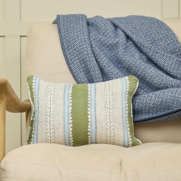 Dimity cushion