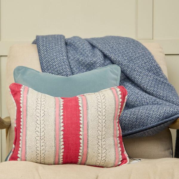Dimity cushion