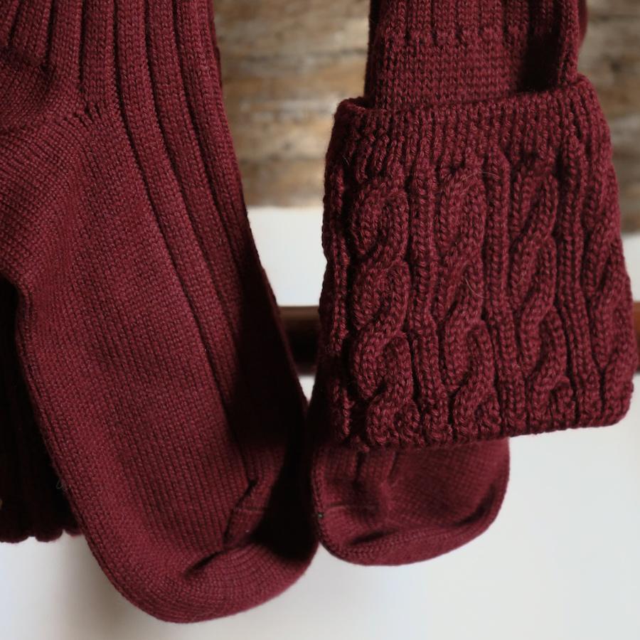 Fiddich Shooting socks – Burgundy Fiddich Shooting socks – Burgundy