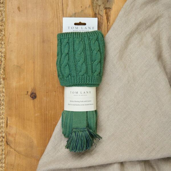 Fiddich Shooting socks - Ancient Green