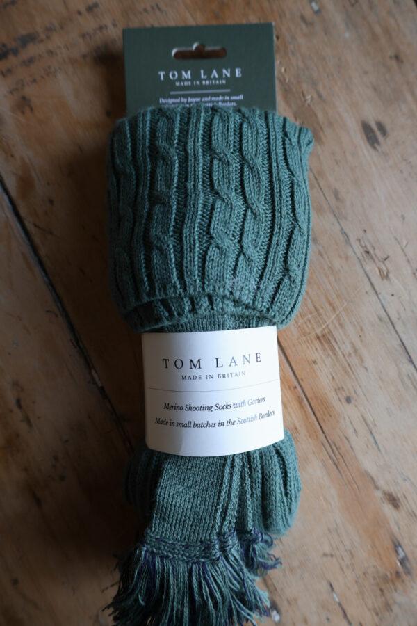 Harris shooting socks – Ancient Green