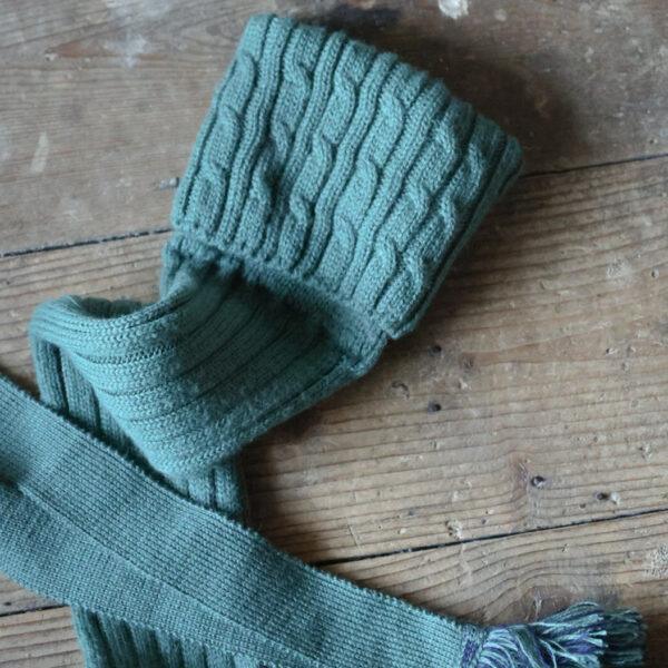 Harris shooting socks - Ancient Green