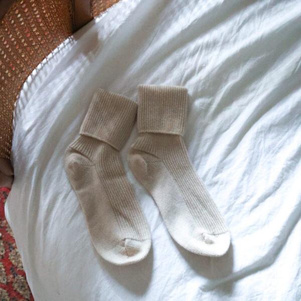 Pure Cashmere Bed Socks