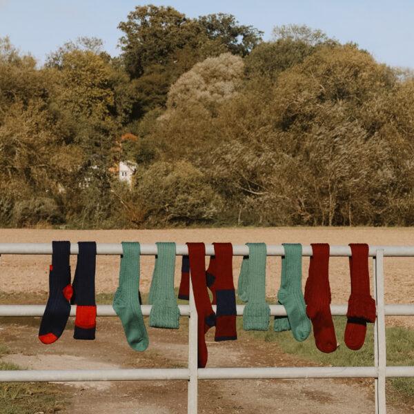 Rutland Shooting socks – Burgundy