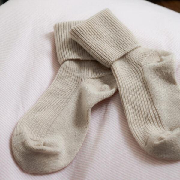 Pure Cashmere Bed Socks