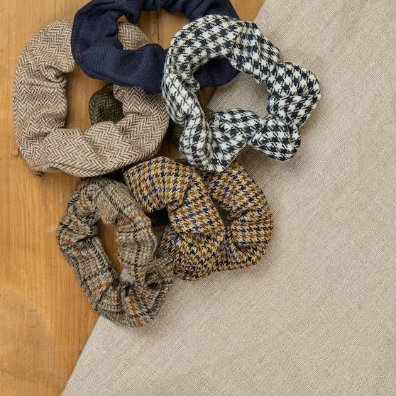 Tweed Scrunchie
