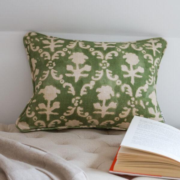 Hinako Cushion - Olive