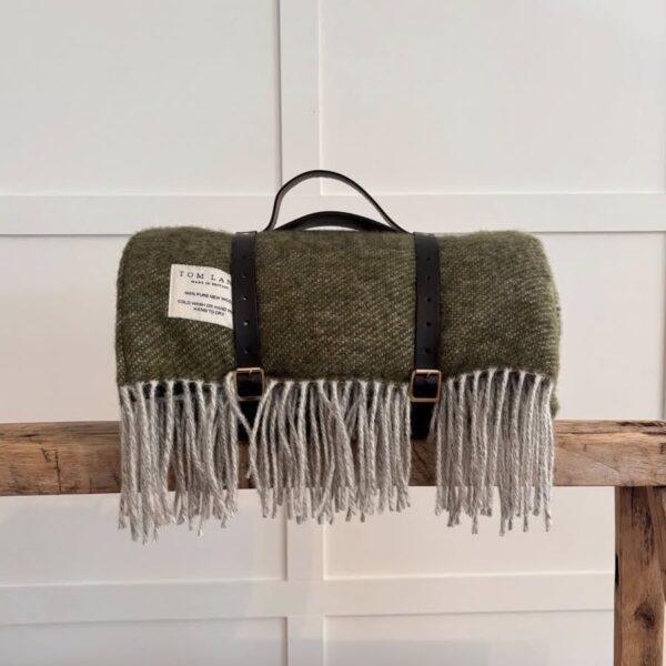 Olive Picnic Blanket