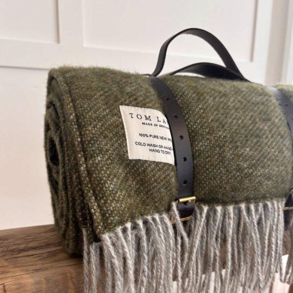 Olive Picnic Blanket