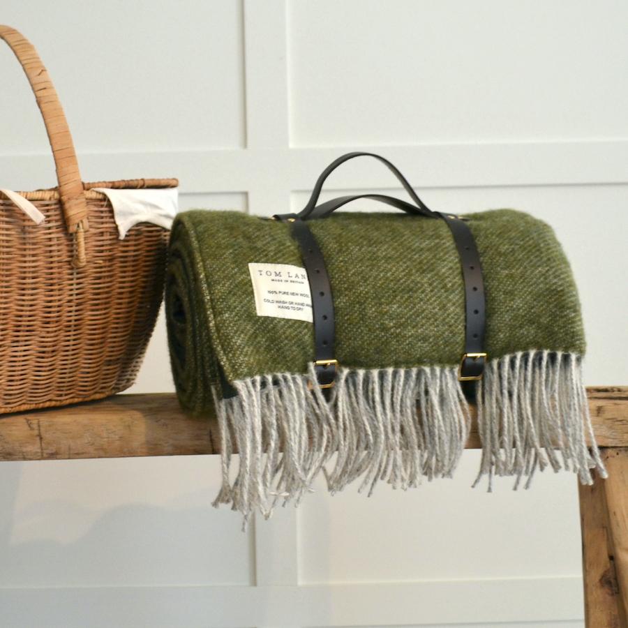 Olive Picnic Blanket Olive Picnic Blanket