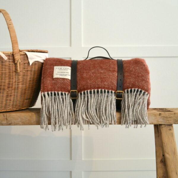 Rust Picnic Blanket