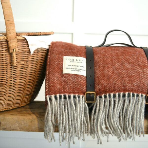 Rust Picnic Blanket