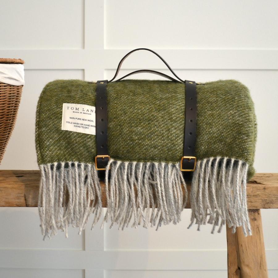 Olive Picnic Blanket Olive Picnic Blanket
