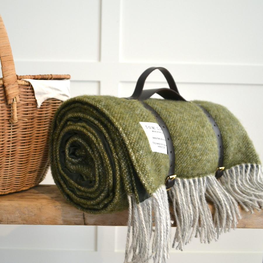 Olive Picnic Blanket Olive Picnic Blanket