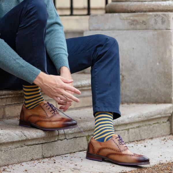 Oxford & Inca cotton socks
