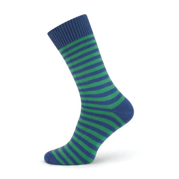 Blue & Pea cotton socks